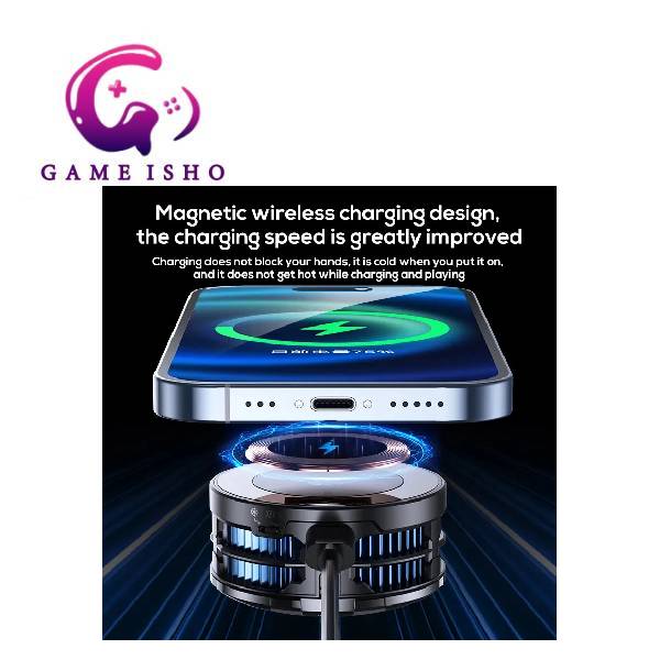 فن خنک کننده گوشی موبایل ممو cx08 wireless charge